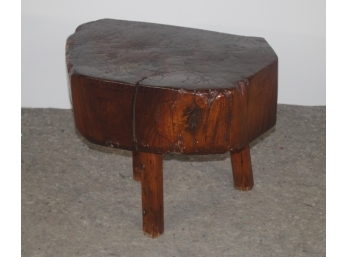 TREE TRUNK TABLE