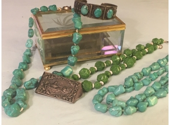 Turquoise & Silver Lot