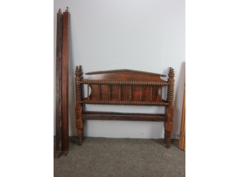 Antique  3/4  Spindle Bed Frame