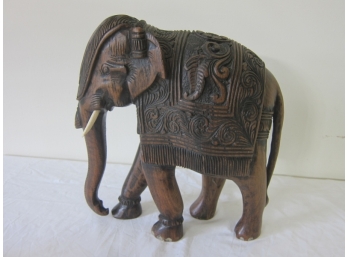 Craved Wooden Elephant