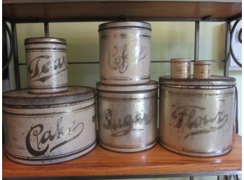 VINTAGE TIN CANS