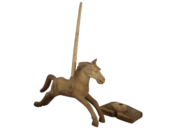 Wooden Carousel Horse
