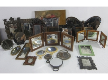 ASSORTED LOT OF MIRRORS