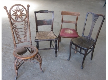 Group Of Vintage Chairs