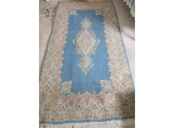 Blue And Beige Carpet