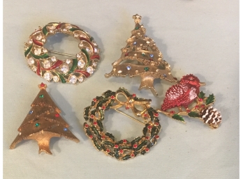 Group Of Holiday Pins