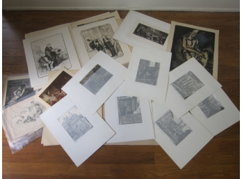 Assorted Lot Of Prints
