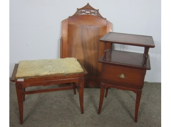 Assorted Lot Of Oriental Furniture
