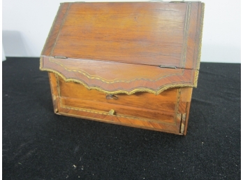 Wooden Stationery Box, Inkwell, Blotter & Pen Holder