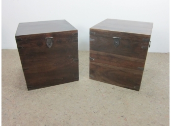 Pair Of Storage Boxes