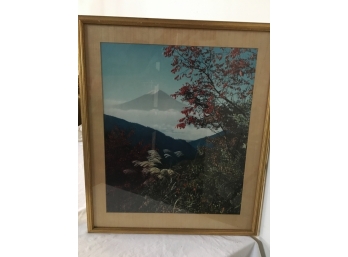 FRAMED AND MATTED PRINT