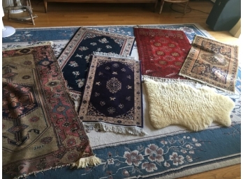 GROUP LOT OF 7 CARPETS