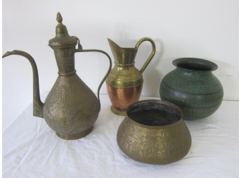 Group Lot Of Mixed Metal Items.