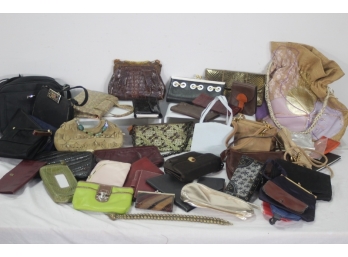 ASSORTED LOT OF BAGS AND WALLETS