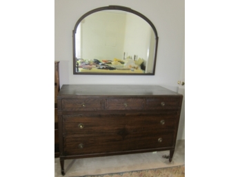 Antique Dresser With Mirror