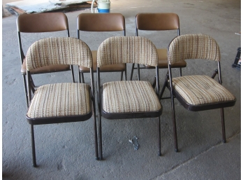 GROUP LOT OF FOLDING CHAIRS