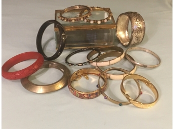 Group Lot Of Vintage Bracelets