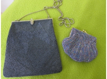 Two Vintage Beaded Bags