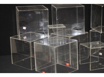GROUP LOT OF DISPLAY CUBES