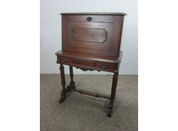 VICTORIAN FALL FRONT WRITING DESK