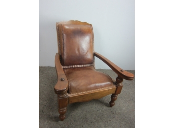 Leather Chair ( Boot Chair )