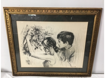 SIGNED LITHOGRAPH, SANDY