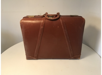 Vintage Leather Suitcase ~ GB Stylite  By  Admiral