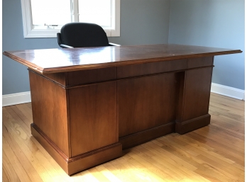 Large Chippendale Style Office Desk & Desk Chair