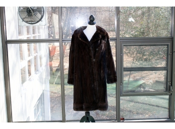 Lovely Mink Full Length Coat