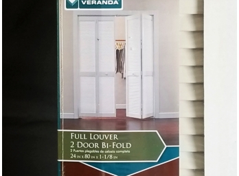 Veranda Full Louver 2 Door Bi-Fold