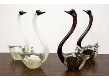 Glass Swans