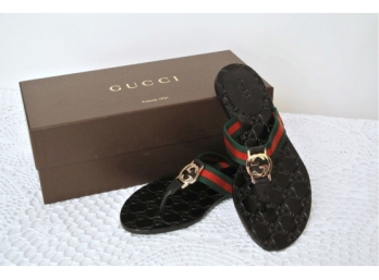 NEW!  Pair Gucci Sandals - Size 35½ - (Retails For $395)