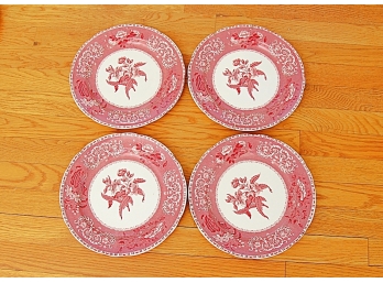 Set Of Four Spode Plates