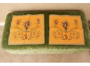 Pair  French Tapestries For Framing Or  Pillow Panels