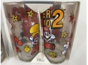 Vintage 1989 Nintendo New In Box Super Mario 2 Glasses By Libby Glass 8 Total