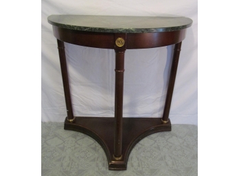 Marble Top Hall Table
