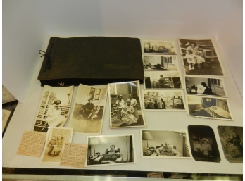 60 Photos - Antique Vtg Lot Black & White, Tin Type Family Estate Photo Album