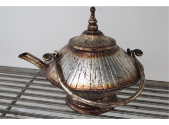 Decorative Metal Teapot