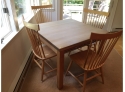 Butcher Block Kitchen Table And Chairs