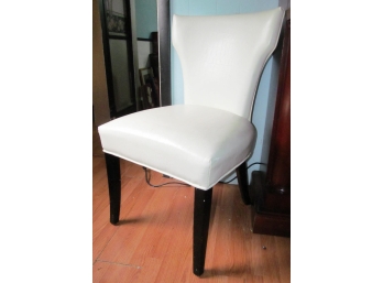 White Vinyl Chair