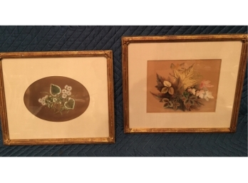Two Watercolors Signed - R.D. Lathrop