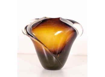 Thomas Buechner III Studio Art Glass Vase