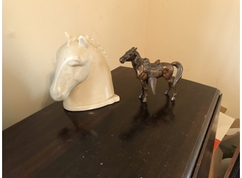 Two Horse Figurine Lot