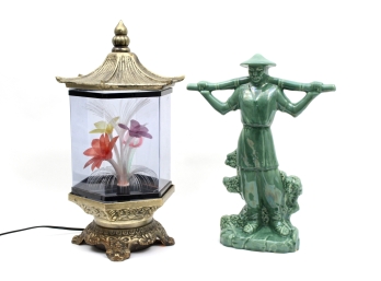 Lamp And Figurine