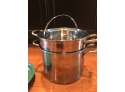Denmark Steamer Pot With Steamer Basket And Lid Along With A Sauce Pan
