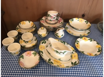 Large Lot Of Franciscan Dishes