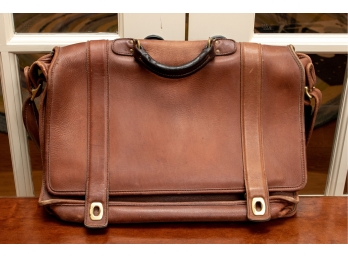 Coach Leather Shoulder Bag / Briefcase
