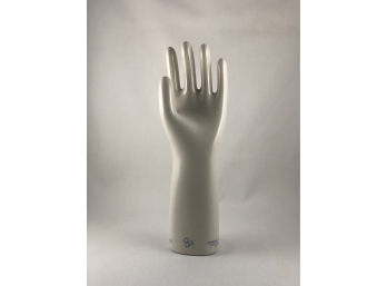 Vintage Industrial Factory Porcelain Glove Mold - General Porcelain - Trenton, New Jersey