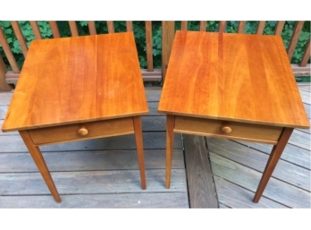 Pair Of Mohawk Side Tables