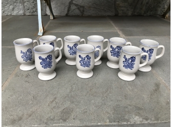 9 Pfaltzgraff Irish Coffee Mugs ~ Yorktowne ~
